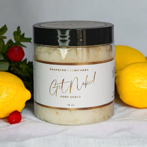 Raspberry Lemonade Get Naked Body Scrub