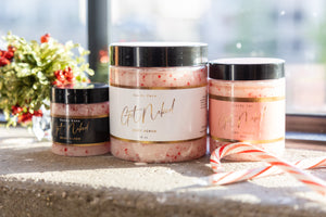 Candy Cane Get Naked Body Scrub